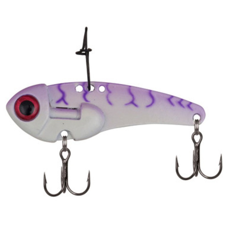 Johnson Thinfisher Ice 1-3/4in – UV Purple Tiger Glow