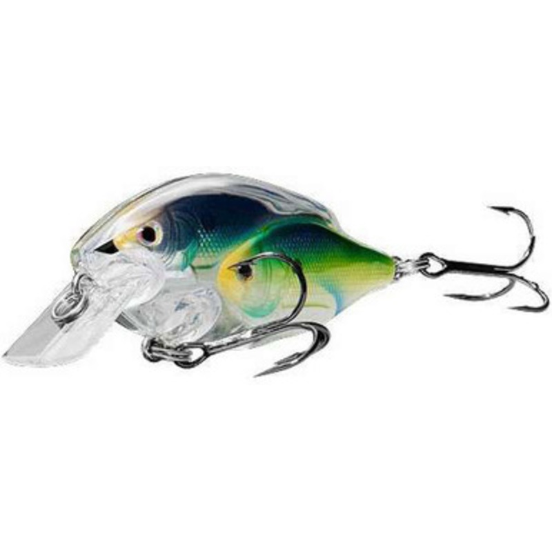 LIVETARGET Lures TSB60S Threadfin Shad Baitball Squarebill 807 Metallic/Green