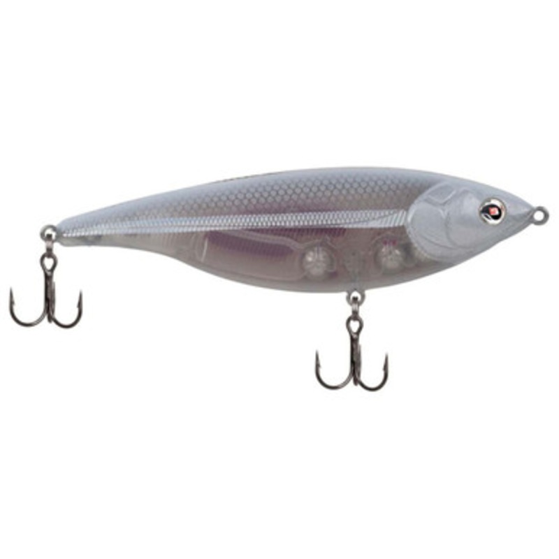 Sebile SS-090-SU Stick Shadd Lure – Suspending Blood Red White
