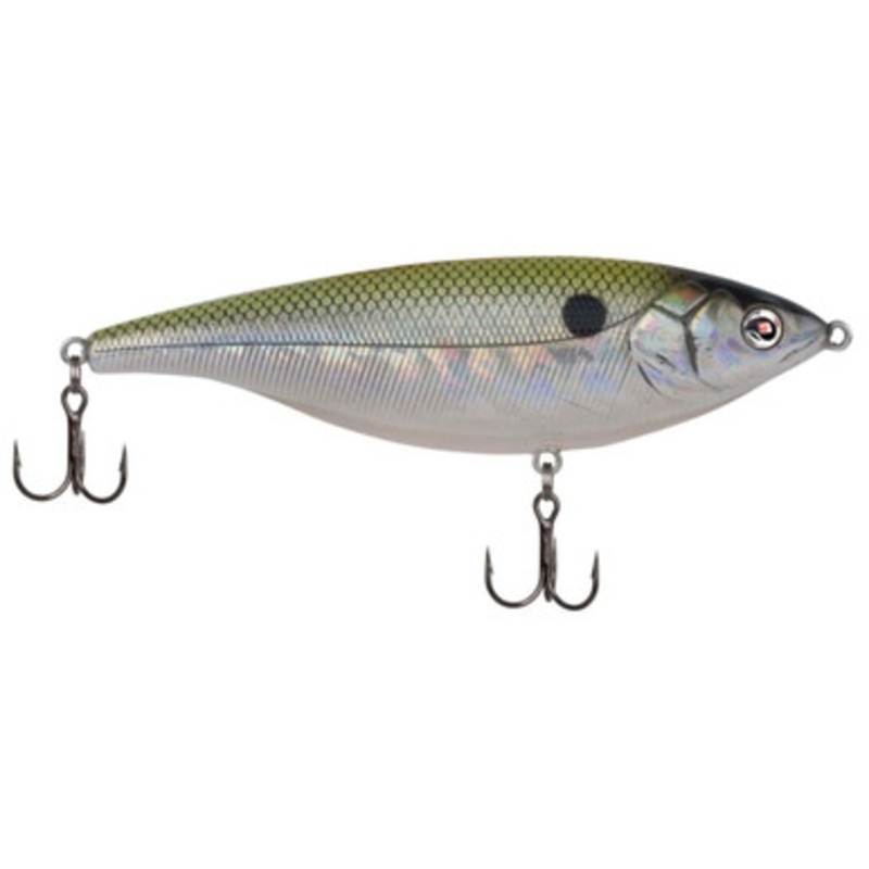 Sebile SS-114-SU Stick Shadd Lure – Suspending Holo Greenie