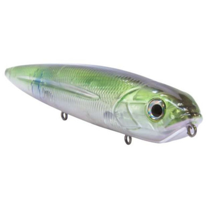 Livingston Lures 1726 Team Livingston Walking Boss Top Water Bait – Green Ghost Shiner