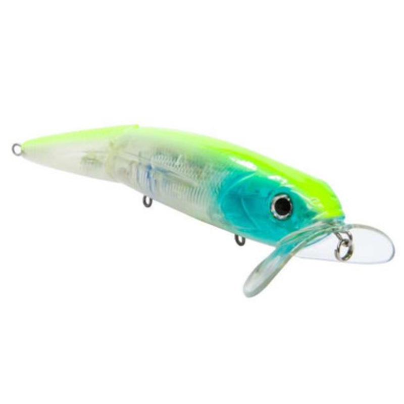 Livingston Lures 1829 Team Livingston Walking Boss II Top Water Bait – Chartreuse Blue Shiner
