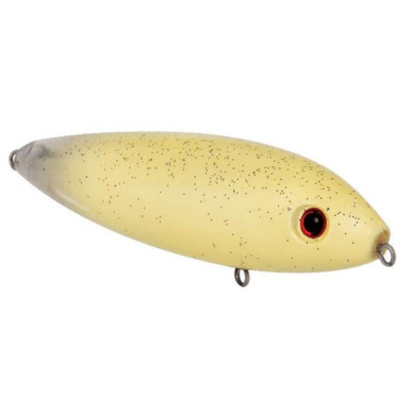 Livingston Lures 624 Pro Series Pro Sizzle Top Water Bait – Pure Bone Shad