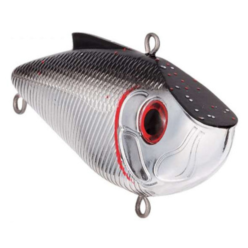 Livingston Lures Pro Series Pro Ripper Lipless Crankbaits – Black Back Chrome Shad