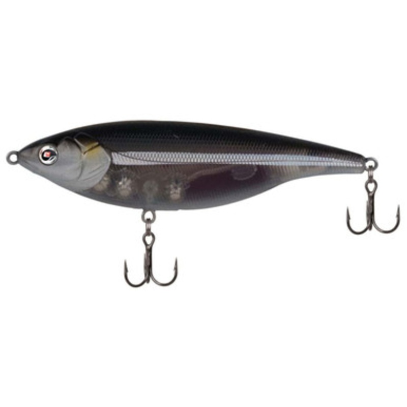 Sebile SS-114-SU Stick Shadd Lure – Suspending Blood Red Dark