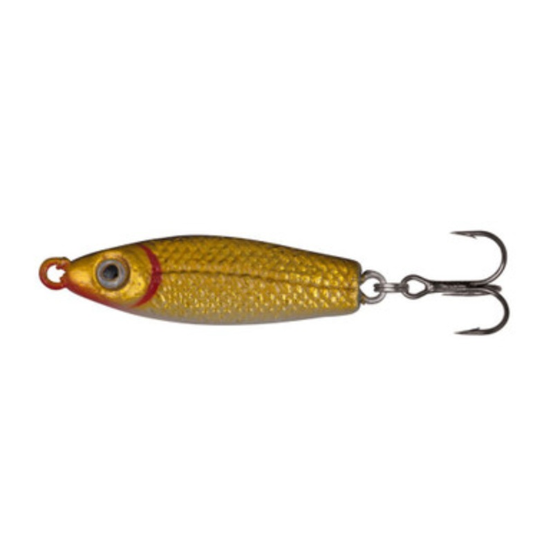 Johnson Rattlin Scout Spoon Ice – 1in – Black/Gold