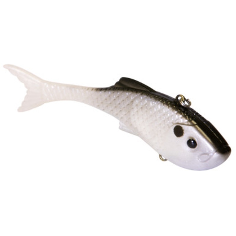 Livingston Lures 7328 Slingshot Swimbait – Black Pearl Shiner