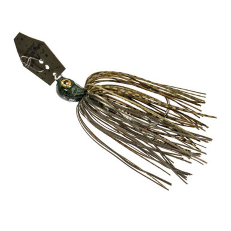 Z-Man Tungsten ChatterBait Elite EVO – 3/8oz – Green Pumpkin