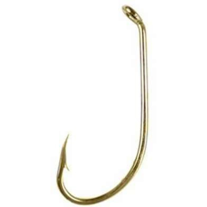 Eagle Claw 080A Plain Shank Eye Hook – Size 8