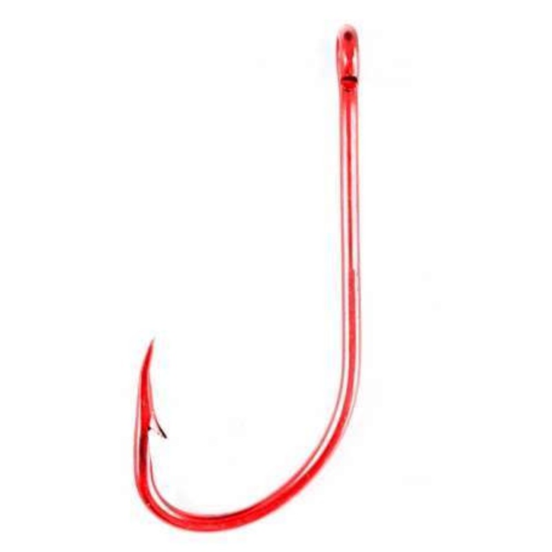 Eagle Claw 084RAK Plain Shank Offset Hook Size 1/0 to 3/0 – Size 1/0
