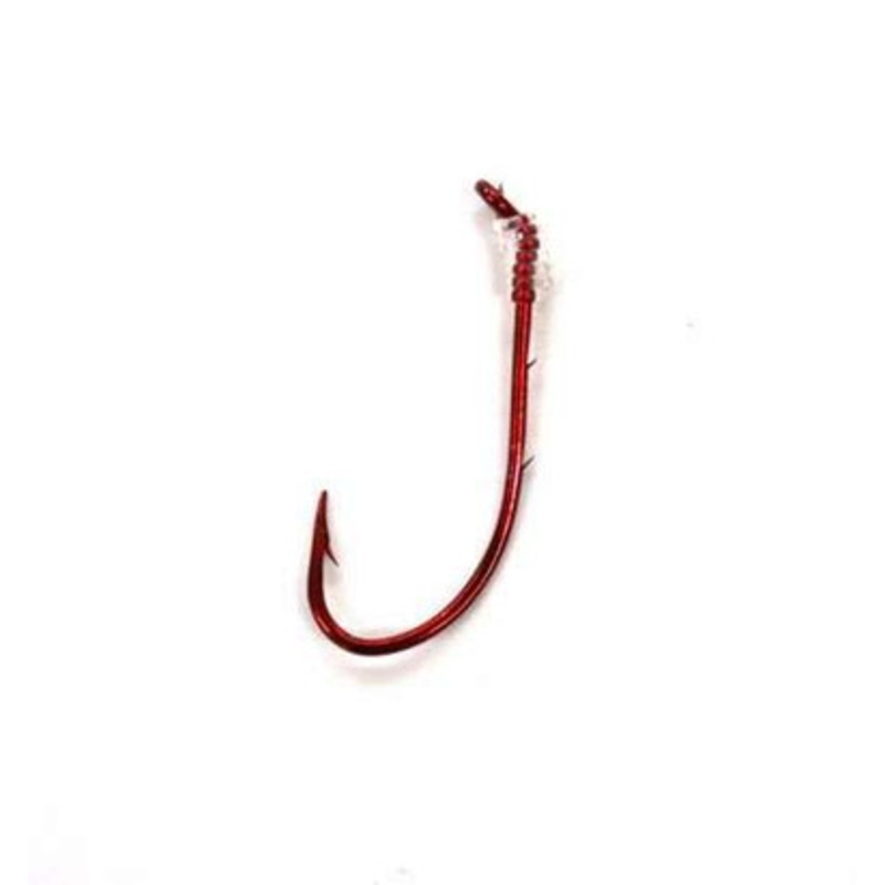 Eagle Claw Lazer Sharp 9139R Baitholder Snelled Hooks – Small – Size 2