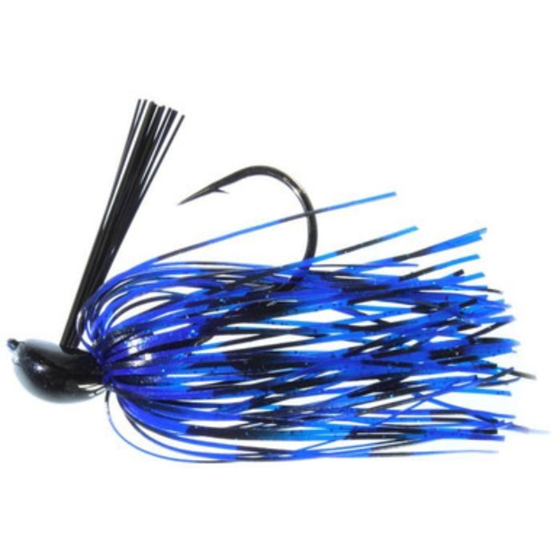Greenfish Tackle HD Skipping Jig – 3/8oz – Black/Blue