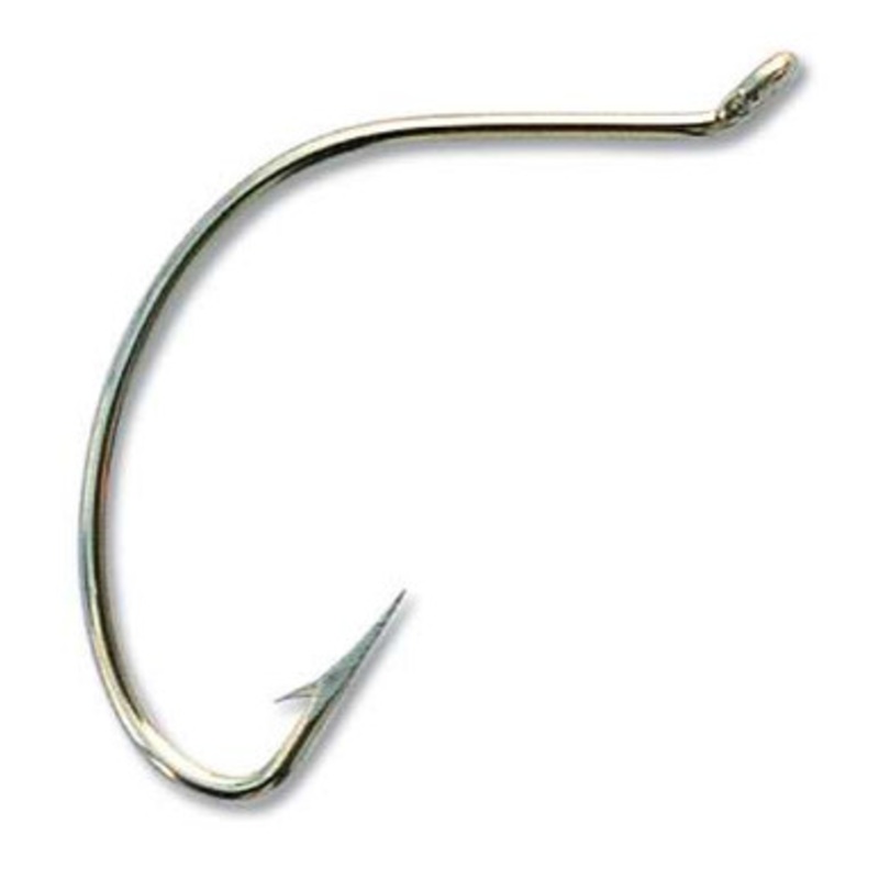Mustad 37160-NI Wide Gap 1/0 Hook