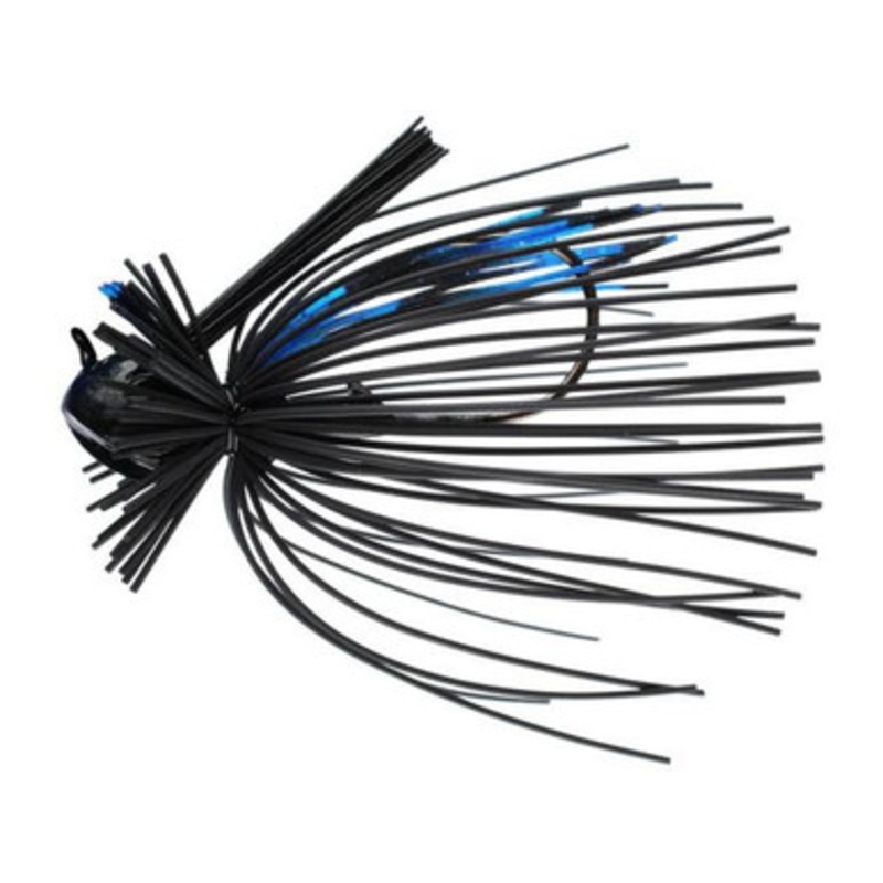 Greenfish Tackle Itty Bitty Finesse Jig – 3/8oz – Black/Blue