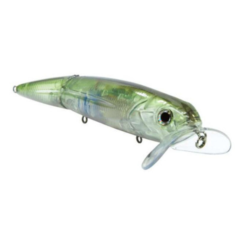Livingston Lures 1826 Team Livingston Walking Boss II Top Water Bait – Green Ghost Shiner