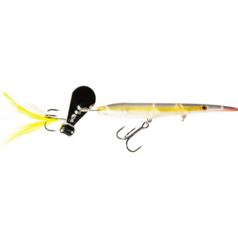 Z-Man HellraiZer Topwater Bait – 4in – Chartreuse Shad