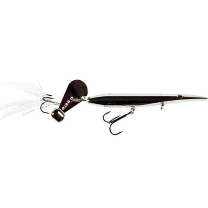 Z-Man HellraiZer Topwater Bait – 4in – Chrome