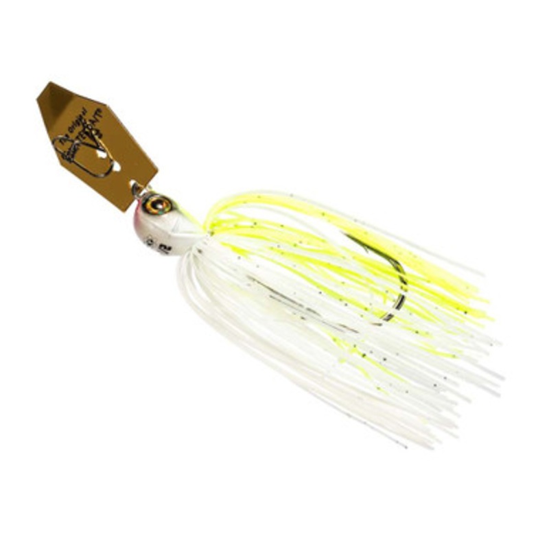 Z-Man Tungsten ChatterBait Elite EVO – 1/2oz – Chartruese/White