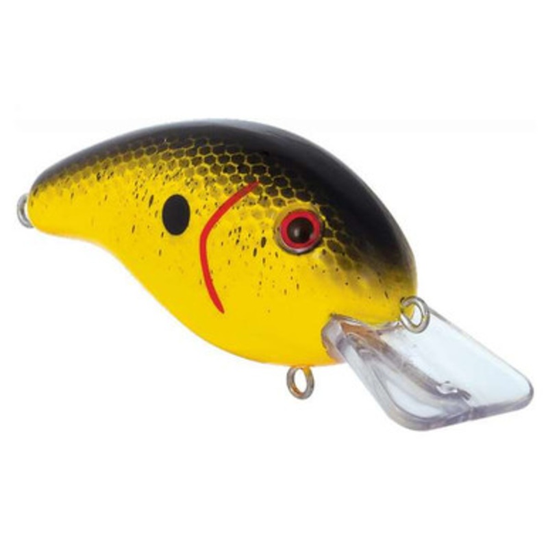 Livingston Lures 212 Pro Series Dive Master Jr Crankbait – Chartreuse Splatter Shad