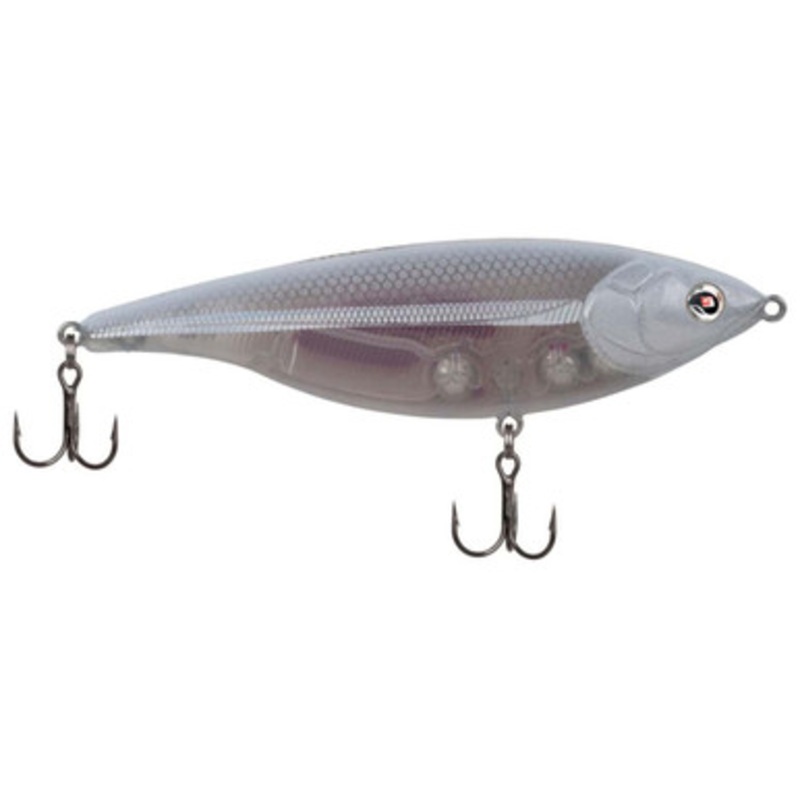 Sebile SS-114-FL Stick Shadd Lure – Floating Blood Red White