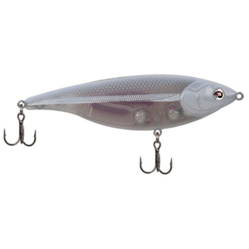 Sebile SS-114-SU Stick Shadd Lure – Suspending Blood Red White