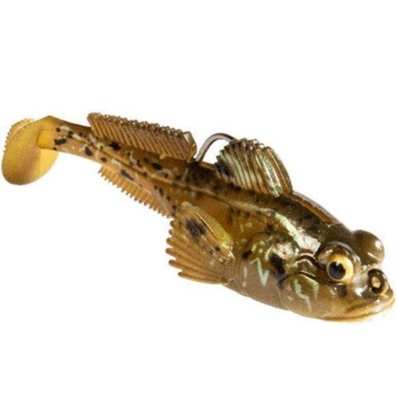 Z-Man Gobius Swimbait – 3/8 oz – Natural Goby