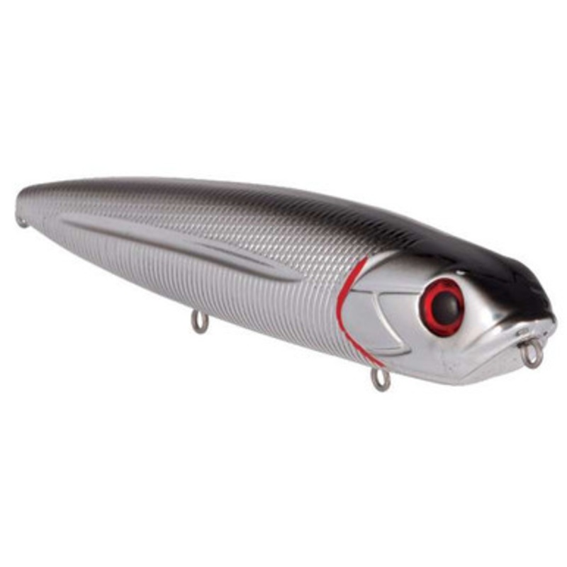 Livingston Lures 1705 Team Livingston Walking Boss Top Water Bait – Black Back Chrome Shad
