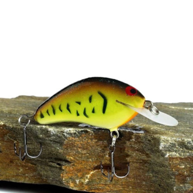 PH Custom Lures Dollar Bill Crankbait – Chartreuse Mudbug