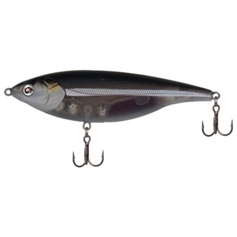 Sebile SS-090-SU Stick Shadd Lure – Suspending Blood Red Dark