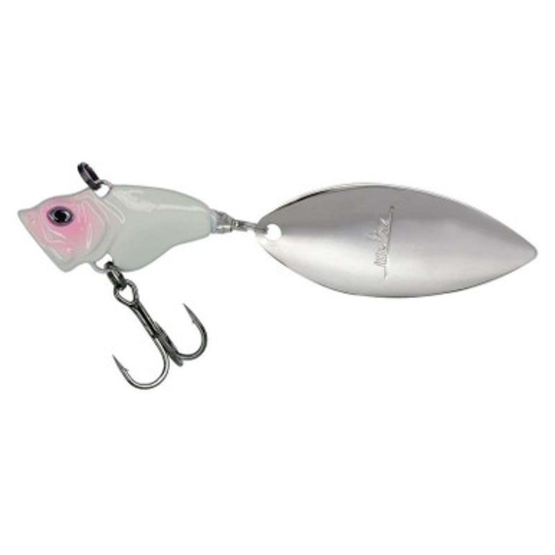 Molix Trago Spin Tail Willow – 1/2oz – Pearl White