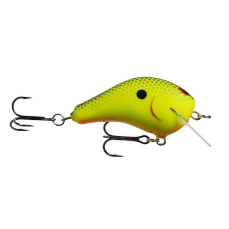 PH Custom Lures Lil Hunter Squarebill Crankbait – Char/Black