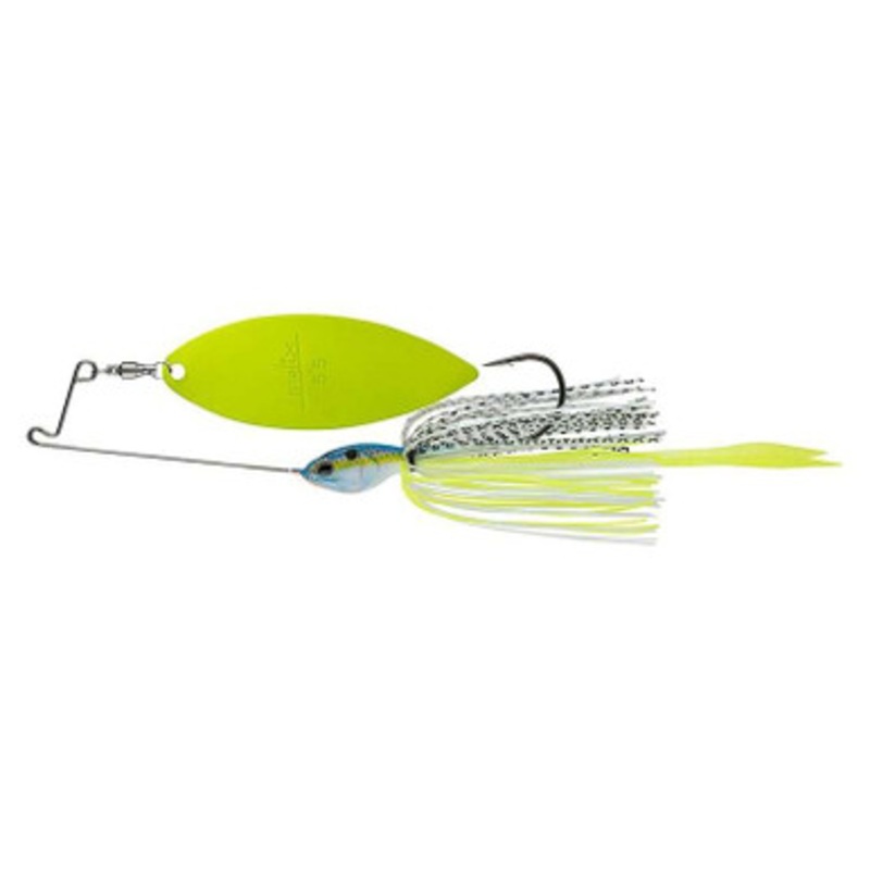 Molix Lover Short Arm Spinnerbait – 3/8oz – Neon Charmer