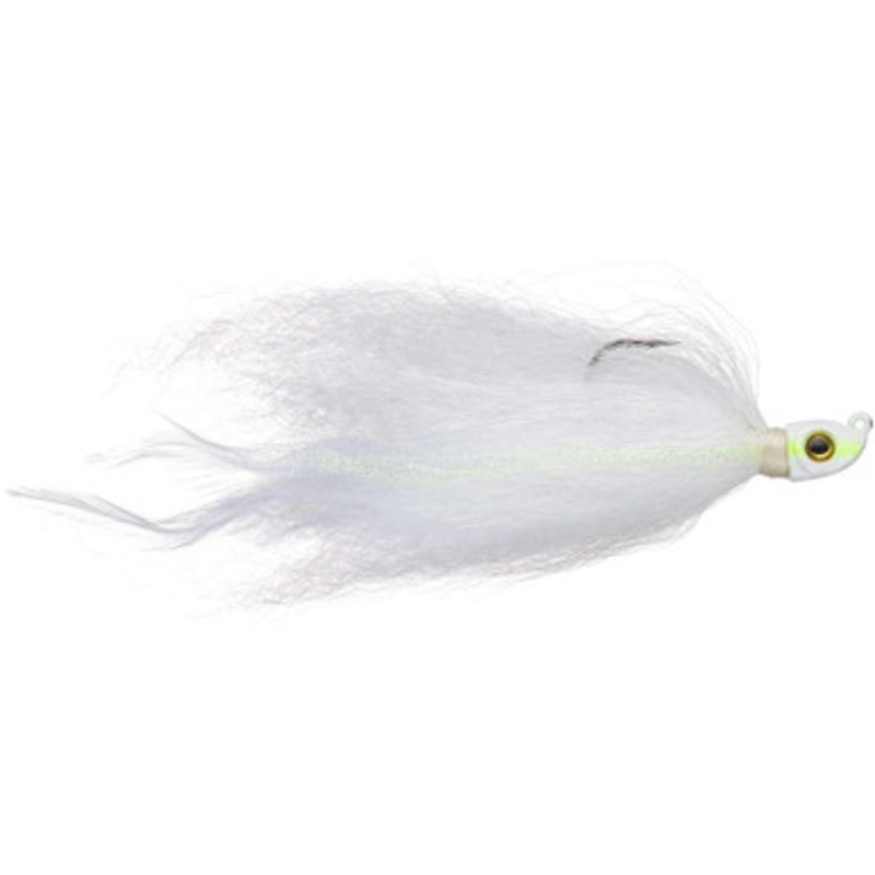 Outkast Tackle Chicken Jig – 1/2oz  White/Chartreuse