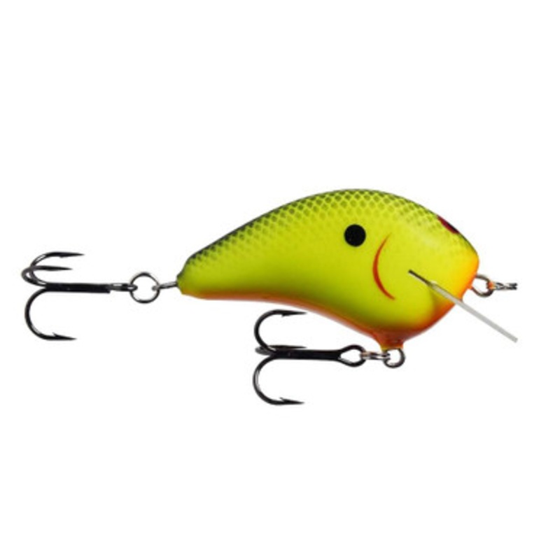 PH Custom Lures Huntin P Squarebill Crankbait – Char/Black