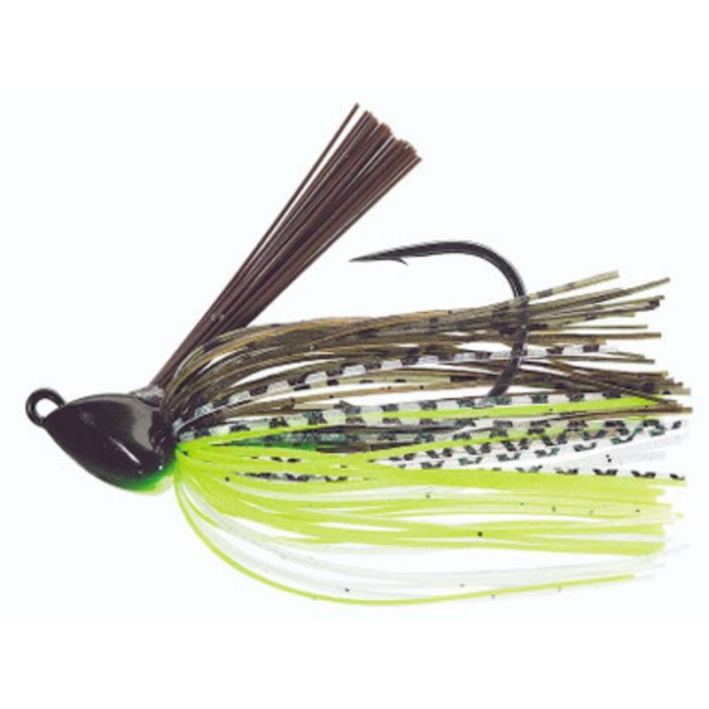 Evergreen Grass Ripper Swim Jig – 3/4oz – Bhite Delight