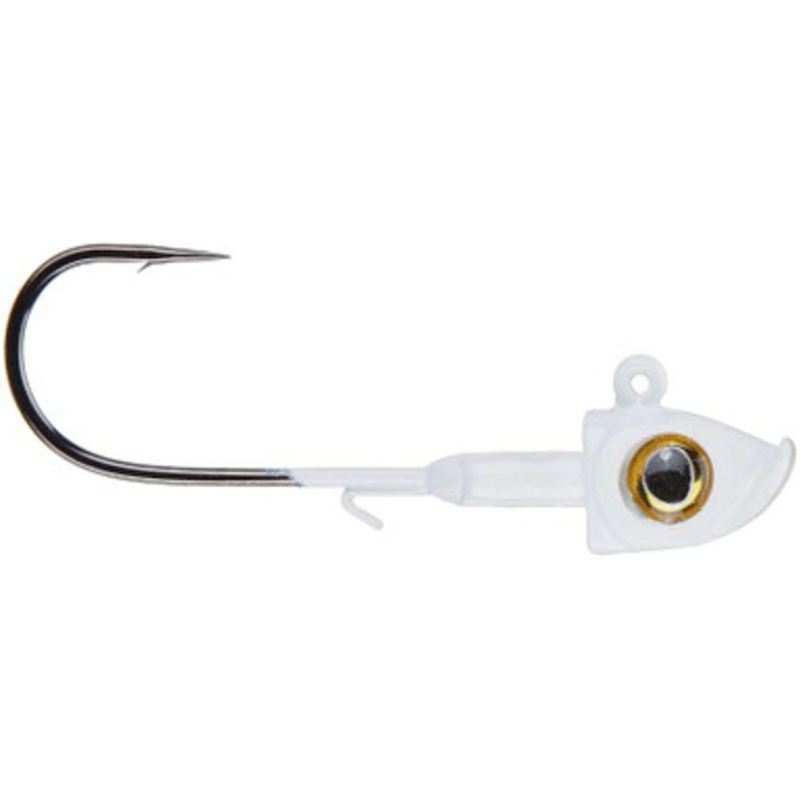 Outkast Tackle Goldeneye Swimbait Jig Head – 1/4oz (3/0) – White