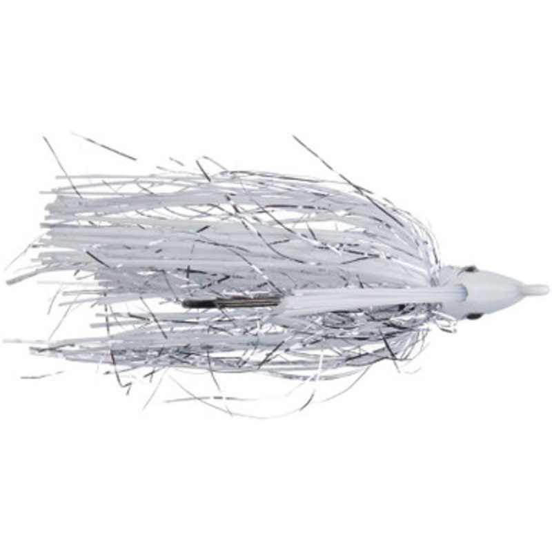 Outkast Tackle Heavy Cover Pro Swim Jig – 3/8oz – White Lightning
