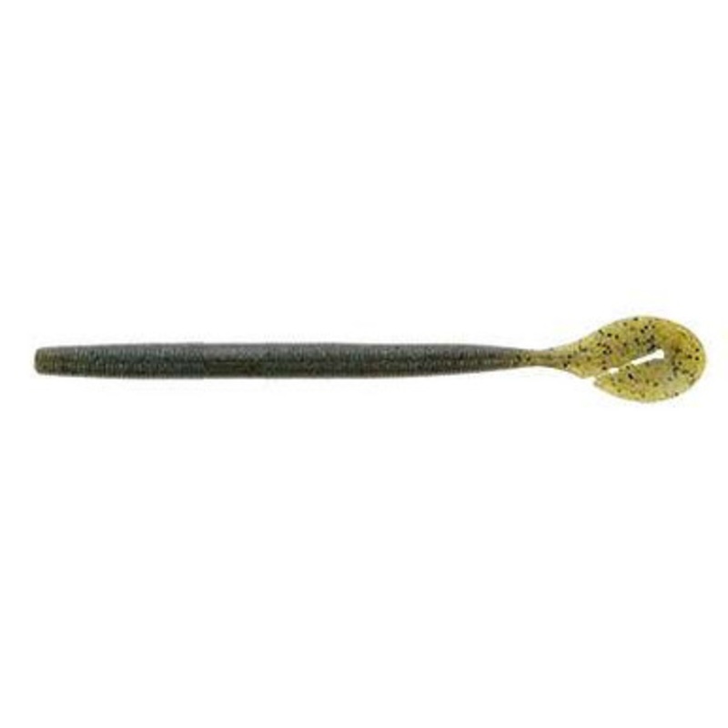 Yamamoto Speed Senko – 7in – Green Pumpkin w/Blue Flake