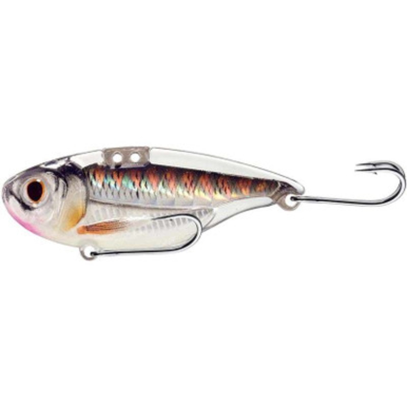 LIVETARGET Sonic Shad Blade Bait – 3/8oz – Glow/Black