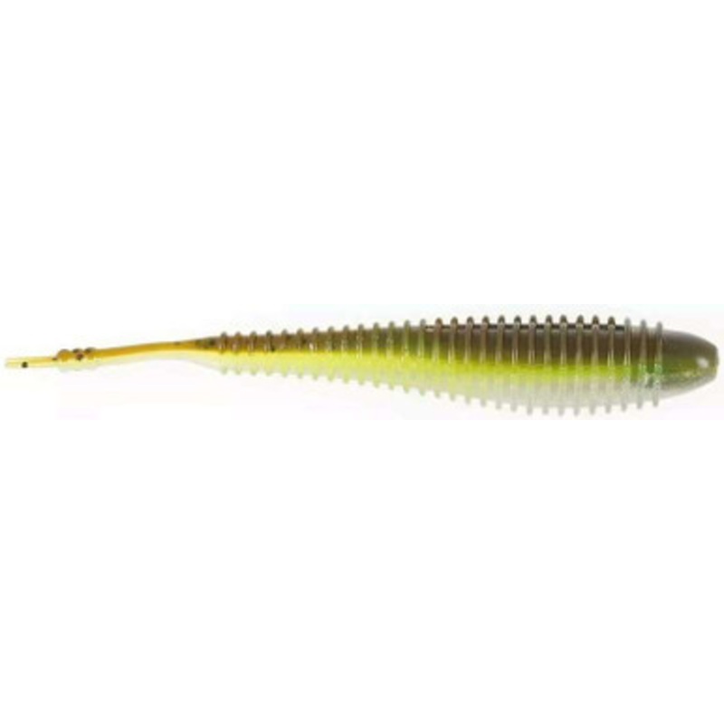 Missile Baits Spunk Shad – 3.5in – Green Pumpkin Delight