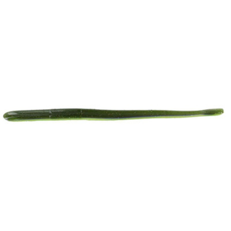 Roboworm ROSR82KOX Straight Tail Worm – 6 in. – Chartreuse Magic