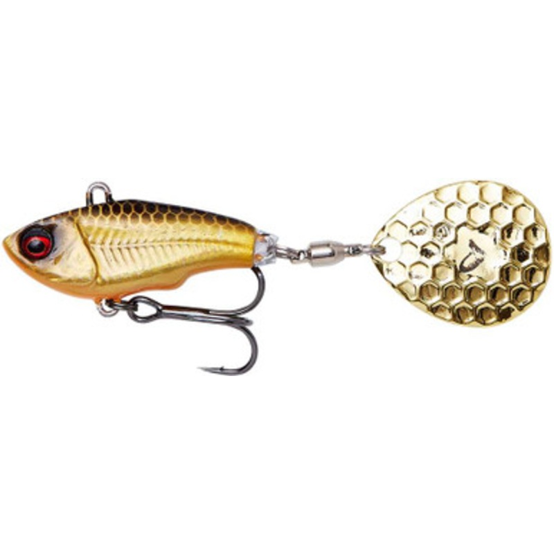 Savage Gear Fat Tail Spin – 9/16oz – Black and Gold