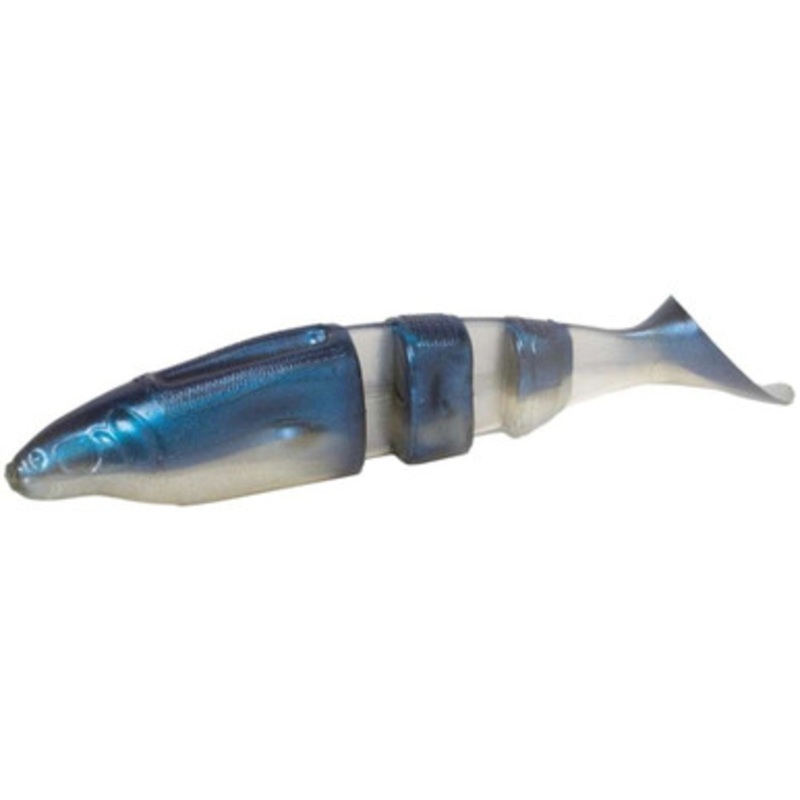 Lake Fork Trophy Lures Magic Shad w/ Boot Tail – 4.5in Albino Shad