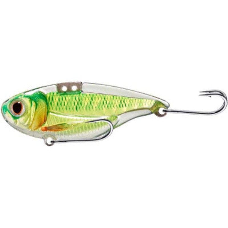 LIVETARGET Sonic Shad Blade Bait – 3/8oz – Gold/Perch