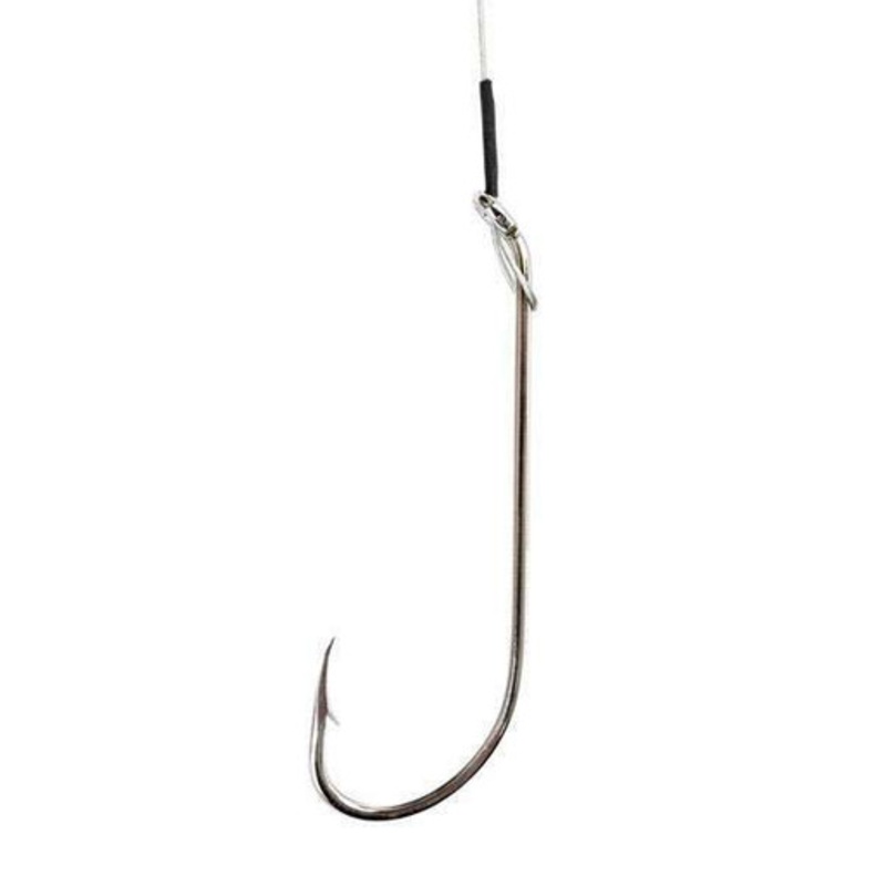 Eagle Claw 421NW Nylawire 2X Long Shank Hooks  6” – Small – Size 2