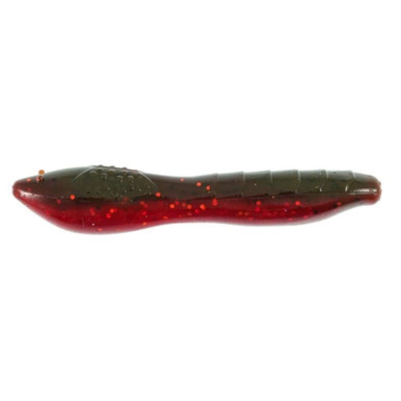 Missile Baits Bomba Worm – 3.5in – Green Pumpkin Diablo