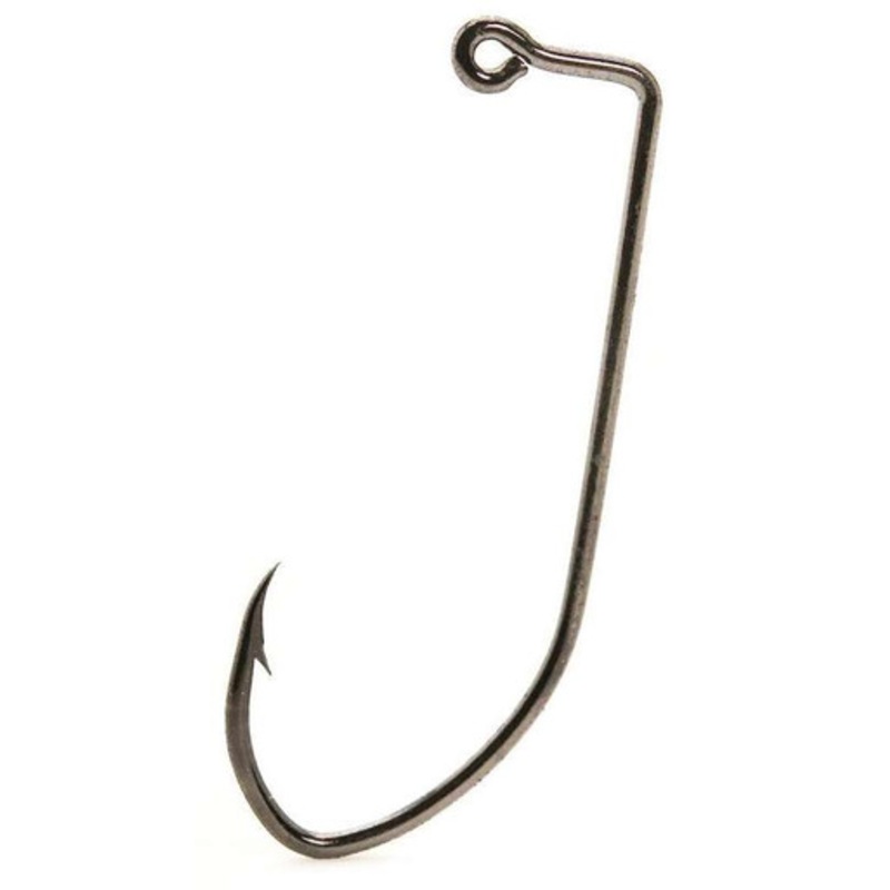 Mustad 32500 1X Skipjack Black Nickel Jig Hooks – 1000 Pack – 4