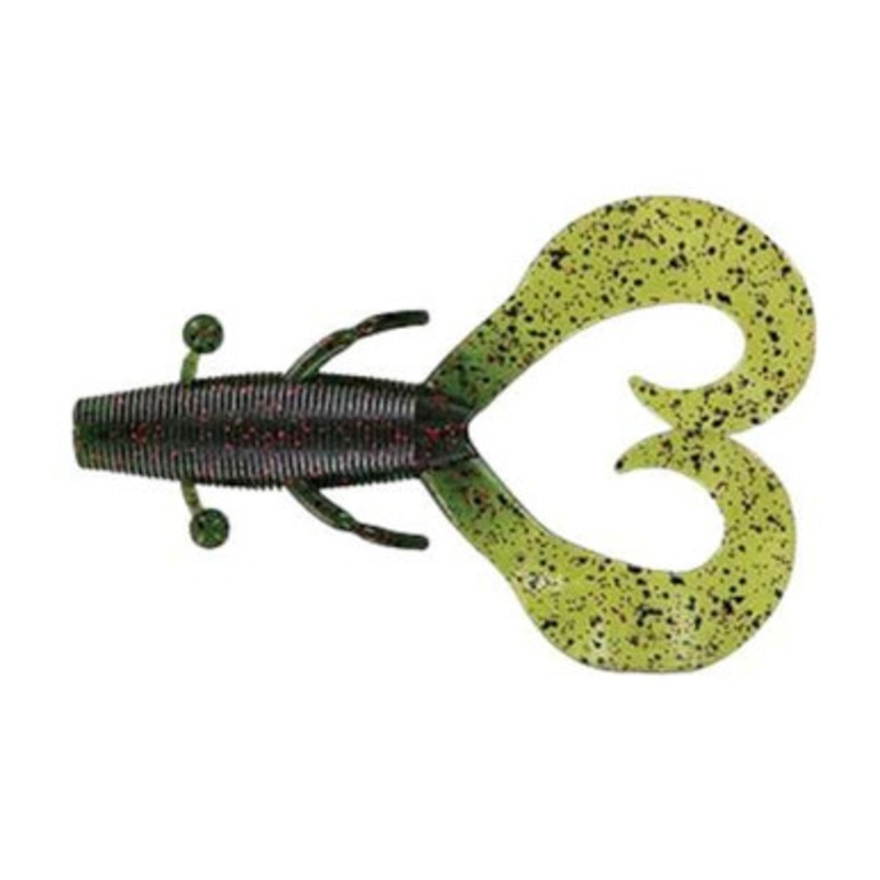 Yamamoto Cowboy Creature Bait – 3.75in – Watermelon w/Black & Red Flake