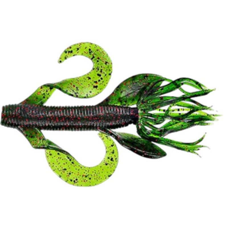 Yamamoto Kreature Bait – 4in – Watermelon w/Black & Red Flake