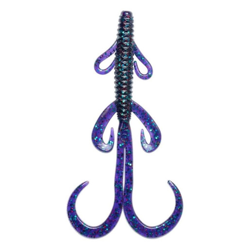 6th Sense Hogwalla Creature Bait – 5.8in – Junebug Red